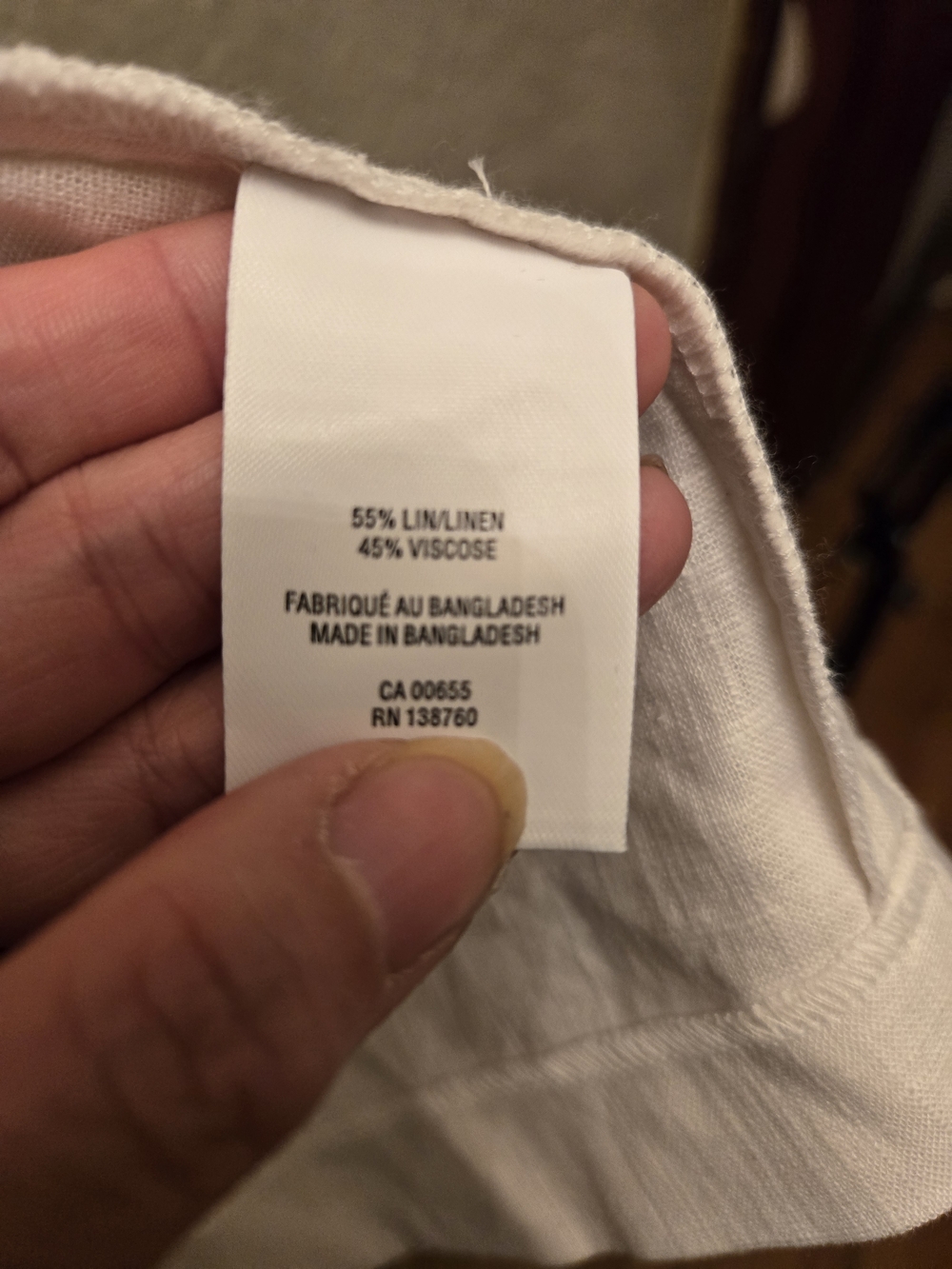 Linen Blend Blazer White Open Front Minimalist Chic Layering Jacket - Picture 9 of 10